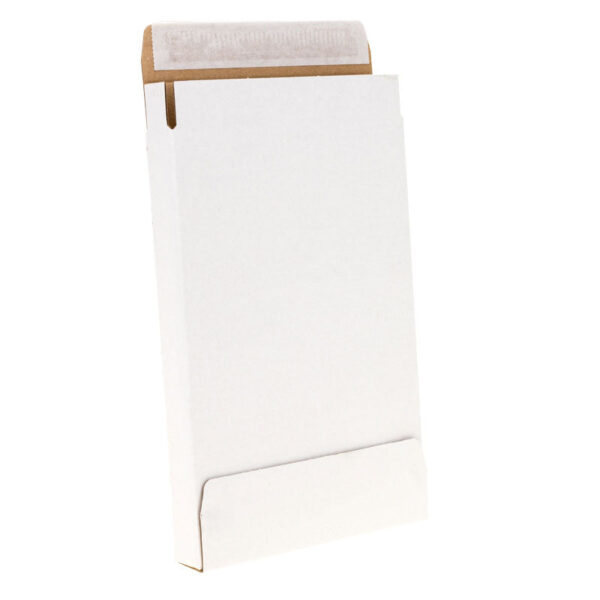 Brievenbusdoosjes 250 x 26 x 351 mm (a4+ formaat) wit zelfklevende sluiting | 25 stuks